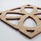 Ekena Millwork Small Daventry Decorative Fretwork Wood Wall Panels, Red Oak, 11 3/8"W x 11 3/8"H x 3/8"T WALW12X12X0375DVNRO - alternate 2